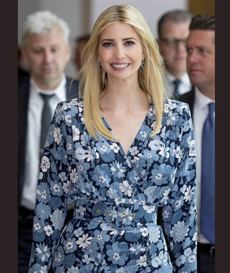 First Daughter Ivanka Trump Smiles At She Arrives At The Conference