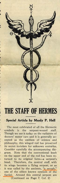 The Caduceus Of Hermes And The American Meridian The Deep Zone