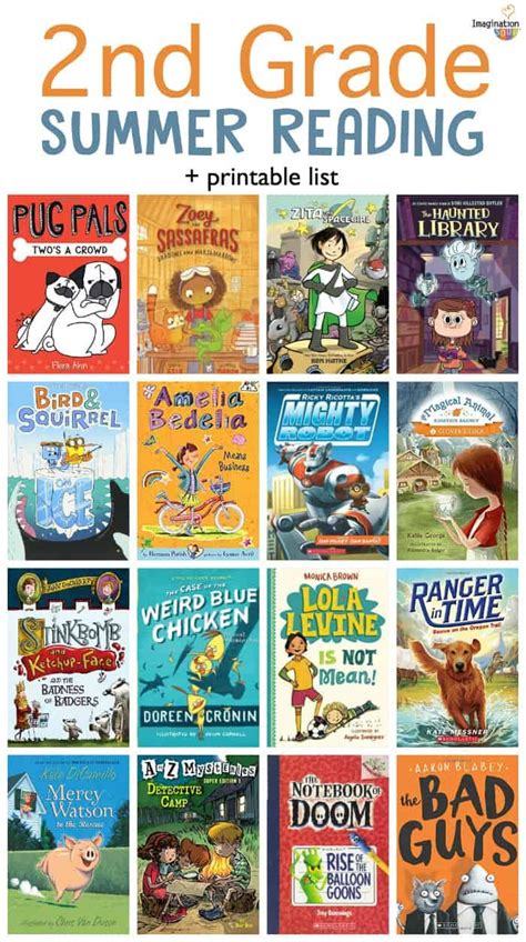 50 Best 2nd Grade Books For Summer Reading 2nd Grade Books Grade