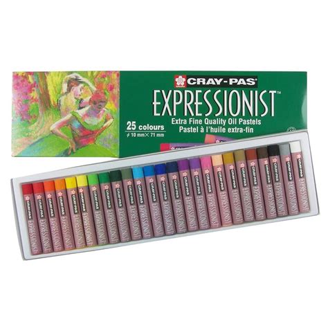 Cray Pas Expressionist 25 Oil Pastels United Art And Education