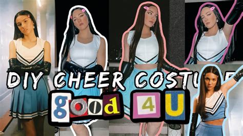 I Made Olivia Rodrigos Cheer Costume From Good 4 U Music Video Youtube