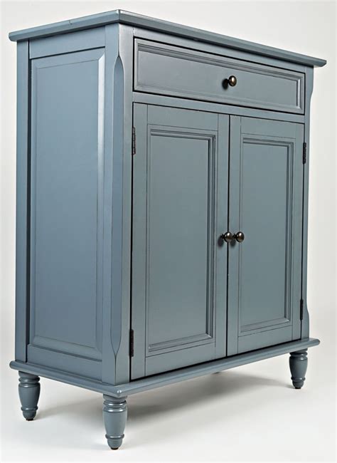 Avignon Cornflower Blue Accent Cabinet From Jofran Coleman Furniture