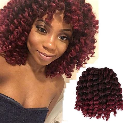 You just need to know a couple of tricks and get your practical to the right short hairstyles. Curly Bouncy Curl Classic Pre-loop Crochet Braids Ombre ...