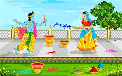Holi Krishna Festival Happy Holi Lord Krishna Hd Wallpaper Peakpx