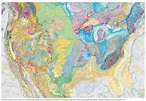 Geological Map Of The United States – Map Vector