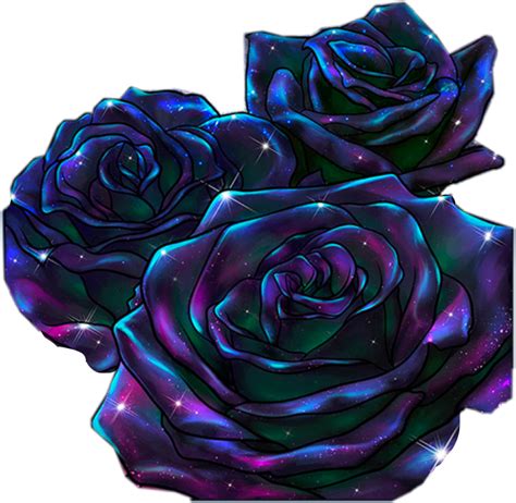 Discover The Coolest Black Purple Sparkle Flowers Roses Art