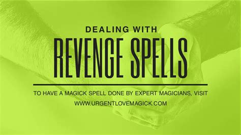 Revenge Spells Protection From Black Magic Spells For