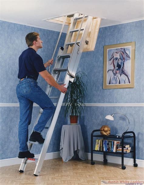 Youngman Werner Deluxe Aluminium Loft Ladder Ladders And Access