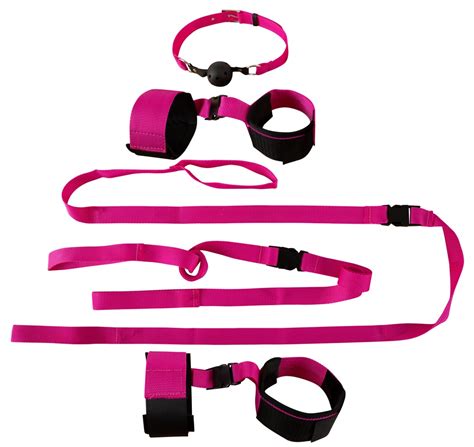 10 Teiliges Bondage Set „pink Passion Bondage Kit“ Grundausstattung Für Fessel Einsteiger