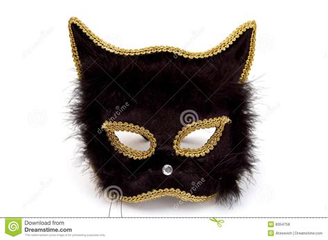 Black Cat Mask Royalty Free Stock Photos Image 8354758