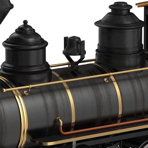 Steam Train Locomotive 3 3d Model 3d Modell 99 3ds Obj Max C4d