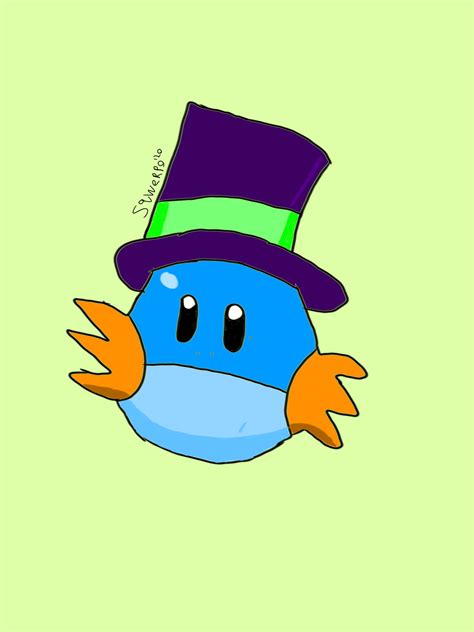 Here Have A Top Hat Mudkip Drawn By Myself Pokemon