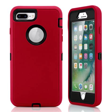 For Iphone 7 Plus Case Rugged Shockproof Hard Case Protective Cover