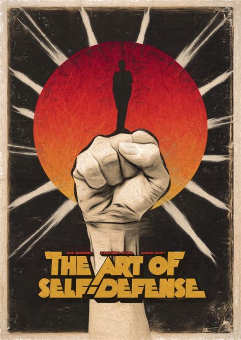 The Art Of Self Defense Poster By The Sonnyfive PosterSpy