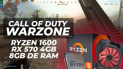 Call Of Duty Warzone Ryzen 5 1600 8gb De Ram Rx 570 4gb Gameplay