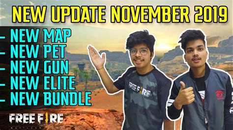 Terlihat bahwa peta persaingan ffml season 3 jadi semakin seru dibandingkan musim sebelumnya. Free Fire November New Update Coming Soon 2019 || New Map ...