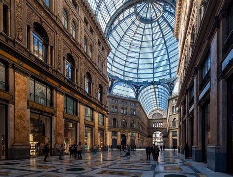 Naples - Galleria Umberto | Daylight streams through the gla… | Flickr