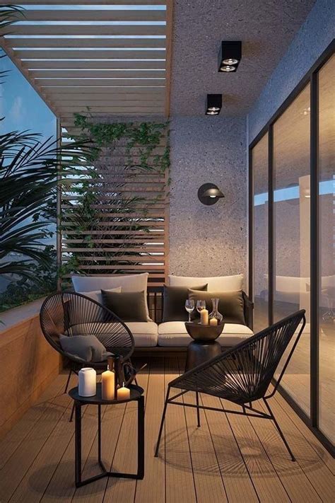 10 Small Modern Balcony Design