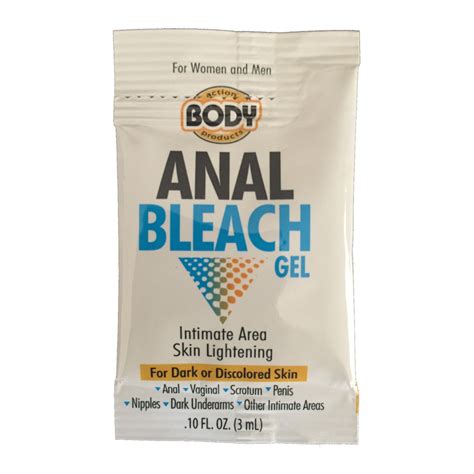 Body Action Anal Bleach Gel Skin Brightening Lightening Gel For Men And