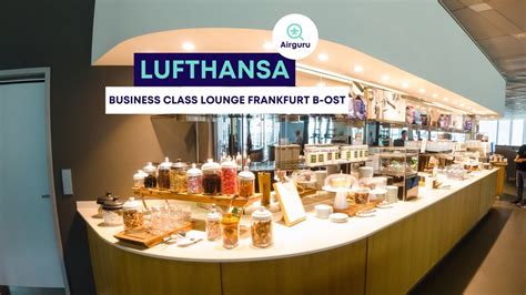 Lufthansa Business Class Lounge Frankfurt Airport International