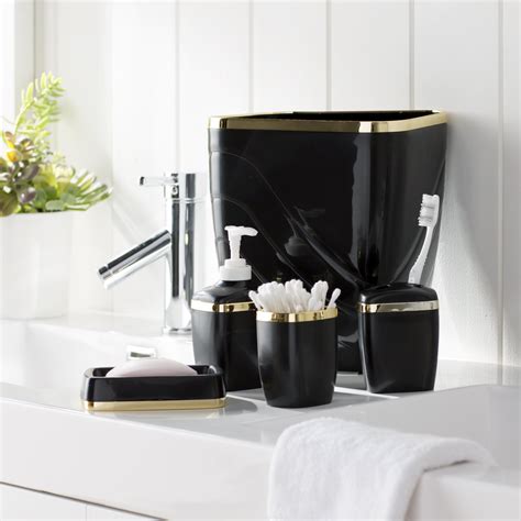 Coordinating accessories to match your bathroom suite choose from modern, traditional and adding flair to your bathroom is easy with coordinated bathroom accessory collections from. Wayfair Basics Wayfair Basics 5 Piece Plastic Bath ...