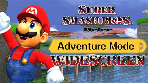 Super Smash Bros Melee Adventure Mode Normal With Mario In Hd Youtube