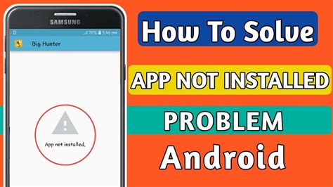 How To Solve App Not Installed Problem In Android App Not Install
