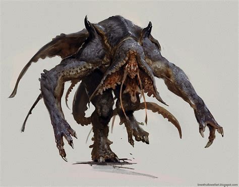 Monster Concept Art Fantasy Monster Monster Art Creature Feature