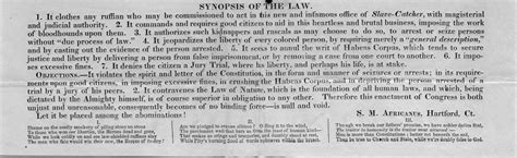 Featured Source Synopsis Of The Fugitive Slave Law Tps Barat Primary