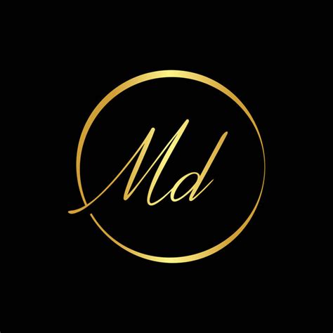 Md Logo Free Stock Vectors