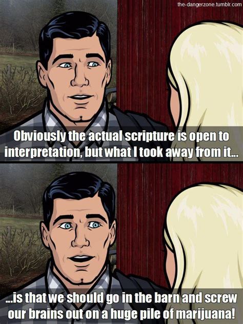 Cannot Keep From Lolling With Archer On Archer Funny Archer Tv Show