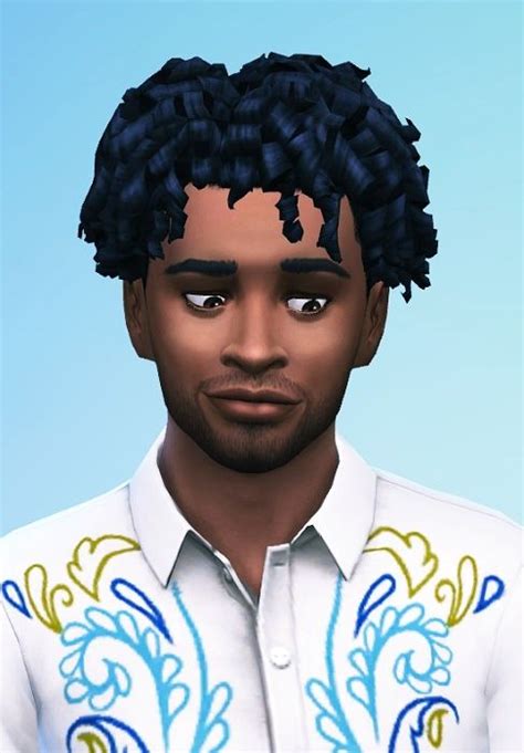 Tightcurlsshaved Male Sims 4 Match The Sims