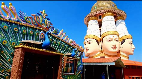 Shrunga Giri Sri Shanmukha Swamy Temple In Bangalore The Six Faces Of