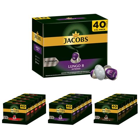 Eine gute alternative zu nespresso? JACOBS Kaffeekapseln XXL-Pack 200 Nespresso® kompatible ...