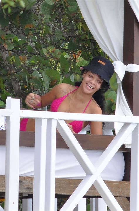 Rihanna Bikini In Barbados Gotceleb