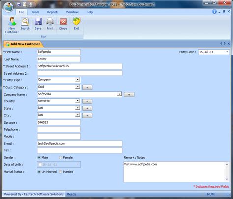 Download Customer Info Manager Free
