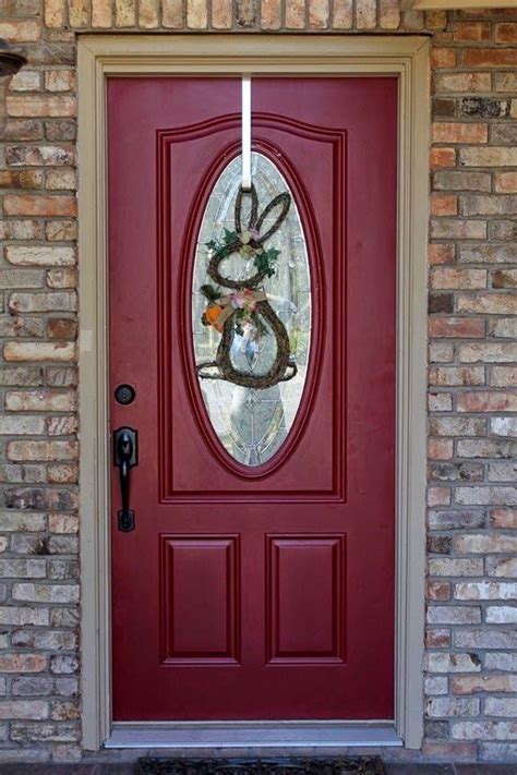 What Front Door Color Goes With Light Brick Exterior House