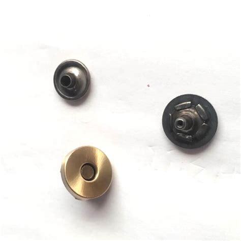14mm Rivet Magnetic Snaps Button Antique Brass 200 Setsmagnetic Rivet