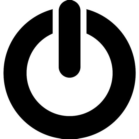 Power Symbol Vector Svg Icon Svg Repo