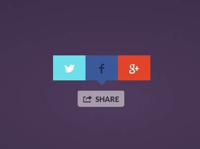 Easy jQuery Plugin For Popup Social Buttons - Share Button ...