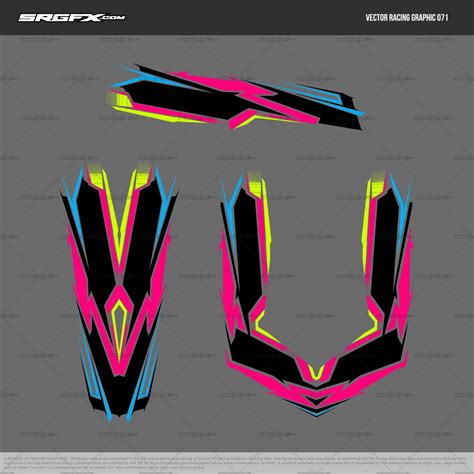 Vector Racing Graphic 071 | School of Racing Graphics