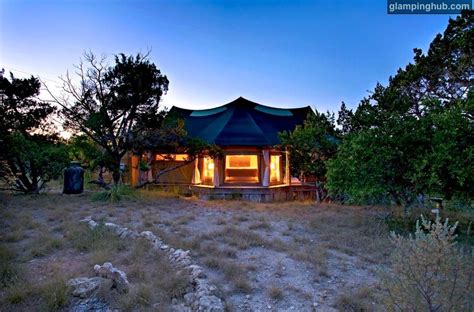 Reserve your texas hill country cabins today for the perfect texas getaways. Glamping in Texas Hill Country | Tent glamping, Luxury ...