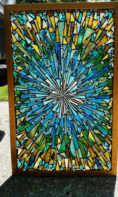 Stunning Stained Glass Windows Design Ideas 07 Sea Glass Art Projects Stained Glass Mosaic