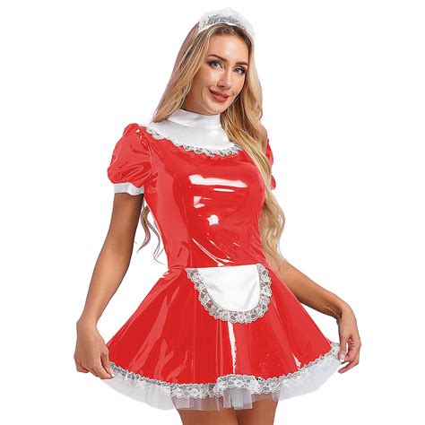 women s adult halloween french maid cosplay costume outfits anime fancy dress ebay