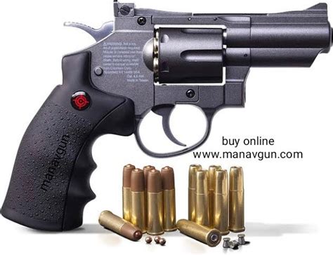 Crosman Snr 357 Co2 Dual Ammo Full Metal Revolver Manav Gun