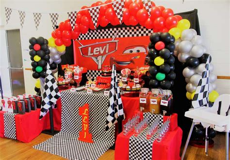 This awesome race car eighth birthday party was submitted by renee roberts of renees soirees. Cars (Disney movie) Birthday Party Ideas | Photo 1 of 28 ...