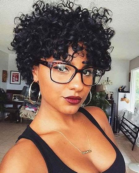 So, have this easy tutorial demonstrates how to curl short black hair so your style ends up effortlessly. Short Curly Hairstyles for African American Women | Best ...