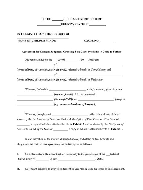 Article 23 requires states to ensure that children with mental or physical. Oklahoma Custody Agreement Form - Fill Online, Printable, Fillable, Blank | pdfFiller