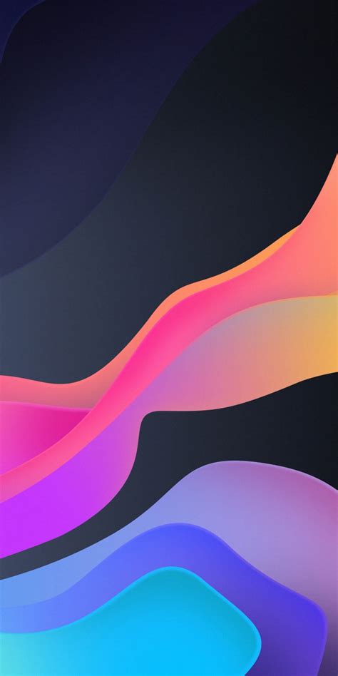 Download 1080x2160 Wallpaper Waves Flow Fluid Colorful Art Honor 7x Honor 9 Lite Honor