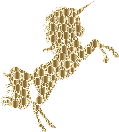 Download High Quality Unicorn Clipart Gold Transparent Png Images Art